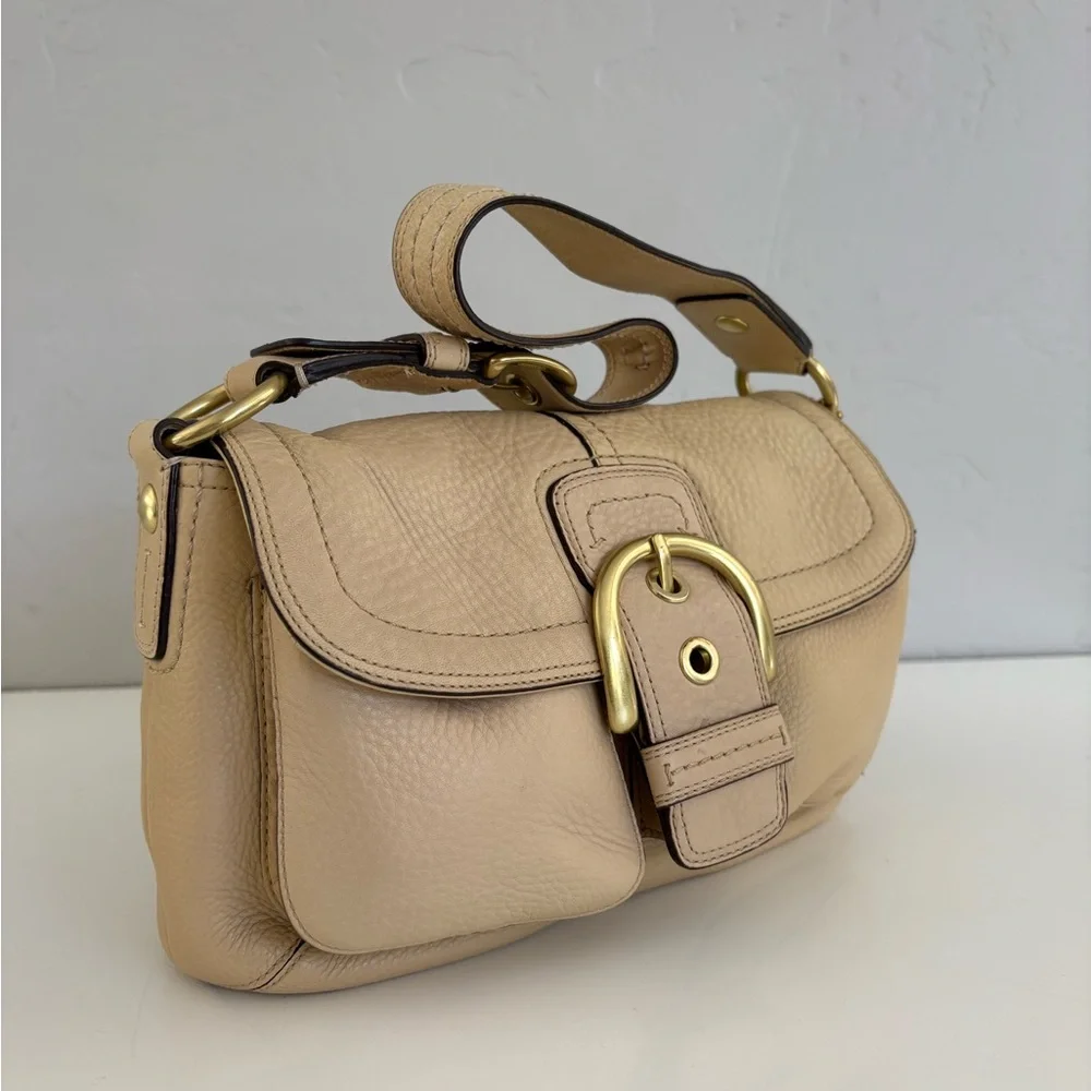 VTG Y2K COACH Leather Bag - Picture 2 of 13